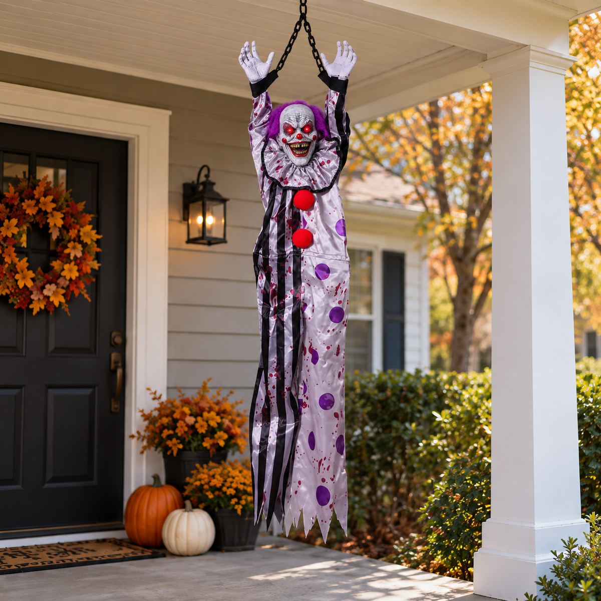 Halloween Animatronic Scary Clown
