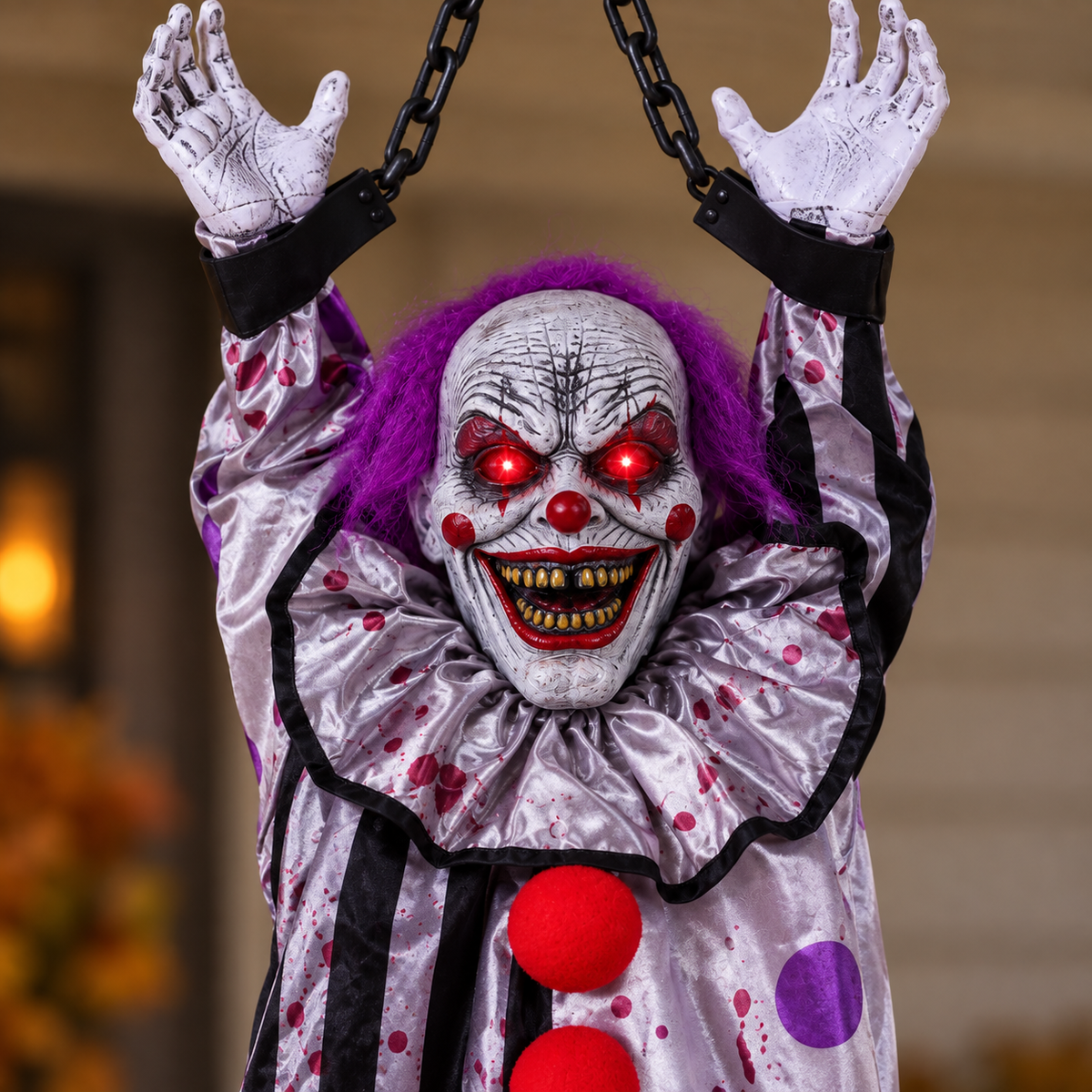 Halloween Animatronic Scary Clown